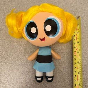 Vintage Power Puff Girls Bubbles 7” Action Figure Cartoon Network 2000. Like new